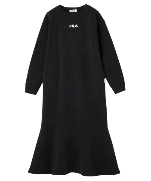 FILA（フィラ）の「＜ＦＩＬＡ/フィラ＞裾フレアーワンピース（ワンピース・レディース・ブラック/モカ・M/L/LL）」の22枚目の写真