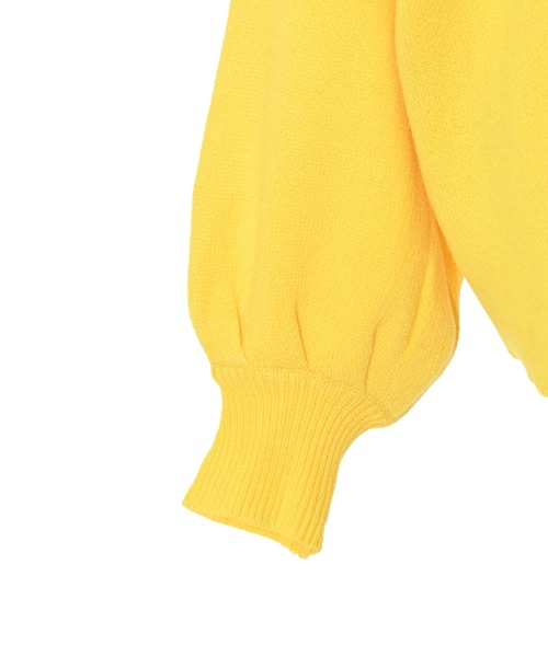 Narcissus(ナルシス)の「【Narcissus】バルーンニット(ニット/セーター・レディース・イエロー/ホワイト・FREE)」の11枚目の写真