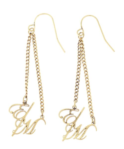 EATME（イートミー）の「E/Mロゴピアス（ピアス（両耳用）・レディース・ゴールド/シルバー・FREE）」の5枚目の写真