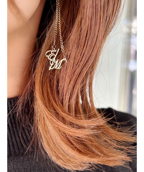 EATME（イートミー）の「E/Mロゴピアス（ピアス（両耳用）・レディース・ゴールド/シルバー・FREE）」の3枚目の写真