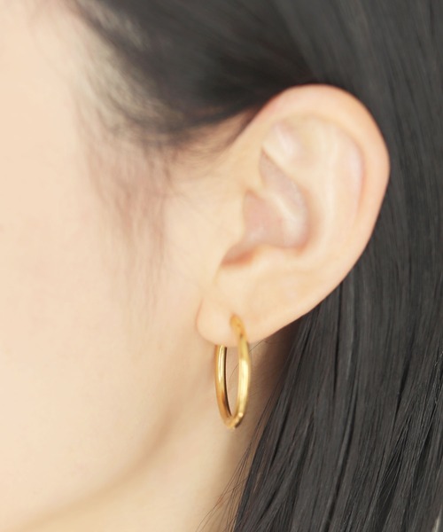 calmila(カルミラ)の「金属アレルギー対応 8size展開/ユニセックスステンレスフープピアス(ピアス(両耳用)・レディース・その他4/その他7/その他9/その他12/その他20/その他21/その他30/その他32/その他16/その他17/その他18/その他25/その他26/その他27/その他28/その他29/その他6/その他14/その他15/その他1/その他2/その他3/その他5/その他11/その他8/その他10/その他13/その他19/その他22/その他24/その他31・14/10/20/12/8/18/16)」の4枚目の写真