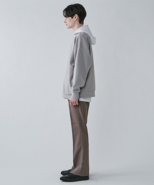 LUCY(ルーシー)の「LUCY/AIRFUNCTION ワンポイント刺繍プルパーカー(パーカー・メンズ・ブラック/ベージュ/ホワイト・MEDIUM/LARGE)」の10枚目の写真