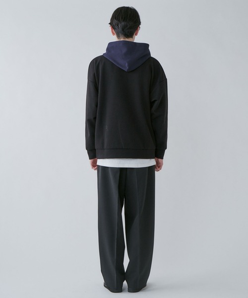 LUCY(ルーシー)の「LUCY/AIRFUNCTION ワンポイント刺繍プルパーカー(パーカー・メンズ・ブラック/ベージュ/ホワイト・MEDIUM/LARGE)」の15枚目の写真