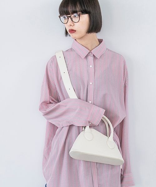 JEANASIS（ジーナシス）の「ピラミッドミニボストン/182853（ボストンバッグ・レディース・グリーン/ブラック/ホワイト・FREE）」の2枚目の写真