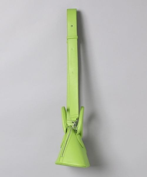 JEANASIS（ジーナシス）の「ピラミッドミニボストン/182853（ボストンバッグ・レディース・グリーン/ブラック/ホワイト・FREE）」の7枚目の写真