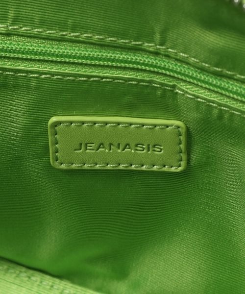JEANASIS（ジーナシス）の「ピラミッドミニボストン/182853（ボストンバッグ・レディース・グリーン/ブラック/ホワイト・FREE）」の12枚目の写真