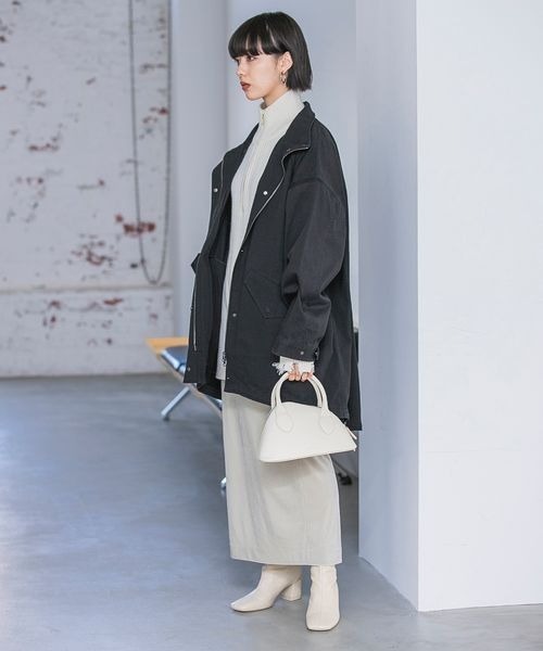 JEANASIS（ジーナシス）の「ピラミッドミニボストン/182853（ボストンバッグ・レディース・グリーン/ブラック/ホワイト・FREE）」の21枚目の写真