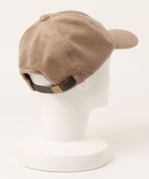 UP START(アップスタート)の「シャギーキャップ(キャップ・レディース・アイボリー/モカ・FREE)」の3枚目の写真