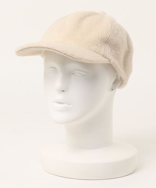 UP START(アップスタート)の「シャギーキャップ(キャップ・レディース・アイボリー/モカ・FREE)」の5枚目の写真