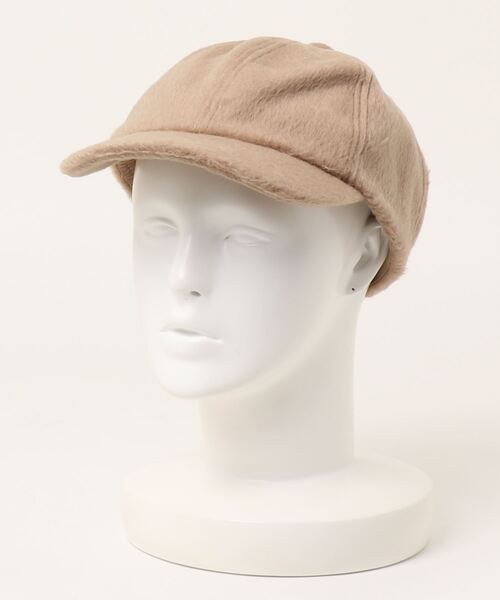 UP START(アップスタート)の「シャギーキャップ(キャップ・レディース・アイボリー/モカ・FREE)」の4枚目の写真