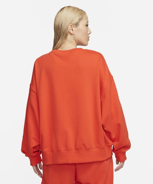 NIKE（ナイキ）の「ナイキ スポーツウェア シティ ユーティリティ ウィメンズ オーバーオーバーサイズド フレンチ テリー クルーネック スウェットシャツ / Nike Sportswear City Utility Women's Over-Oversized French Terry Crew-Neck Sweatshirt＜XS-2XL 展開＞（スウェット・レディース・ブラック/レッド系その他2/ブルー系その他2/クリーム・L/2XL/XL/S/XS/M）」の8枚目の写真