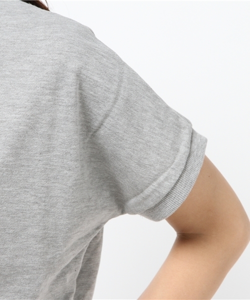 one after another NICE CLAUP(ワンアフターアナザーナイスクラップ)の「【ナイスクラップ】後ろレースアッププルオーバー(Tシャツ/カットソー・レディース・オフホワイト/グレー/ネイビー・FREE)」の10枚目の写真