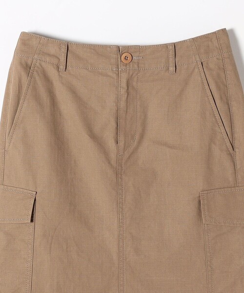 SHIPSany:〈洗濯機可能〉リップストップワークマーメイドスカート