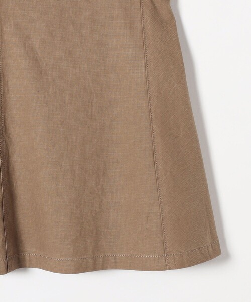 SHIPSany:〈洗濯機可能〉リップストップワークマーメイドスカート