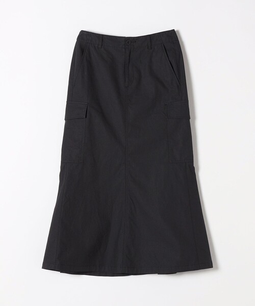 SHIPSany:〈洗濯機可能〉リップストップワークマーメイドスカート