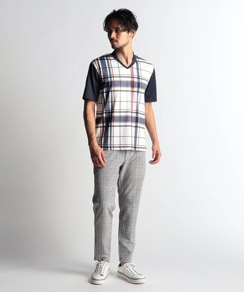 NICOLE CLUB FOR MEN（ニコルクラブフォーメン）の「アラカルトポンチ半袖Tシャツ（Tシャツ/カットソー・メンズ・オフホワイト/ホワイト系/その他/ブラック・LARGE/MEDIUM/X-LARGE）」の13枚目の写真