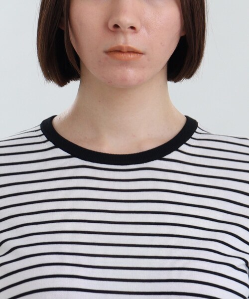 INDIVI(インディヴィ)の「◆【洗える/UVカット】五分袖プルオーバー(ニット/セーター・レディース・ライトグリーン/ブルー/ホワイト系5/ナチュラル/ブラック・05/13/15 /19/38)」の10枚目の写真