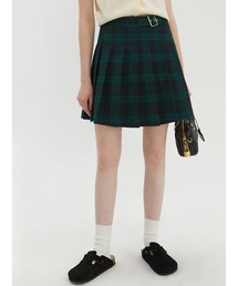 Fano Studios | チェックAラインプリーツミニスカート FC23B030【Fano Studios】【2023SS】(スカート)