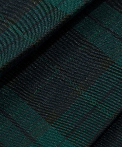 Fano Studios（ファノ ストゥディオズ）の「チェックAラインプリーツミニスカート FC23B030【Fano Studios】（スカート・レディース・グリーン系・M/L/S）」の13枚目の写真