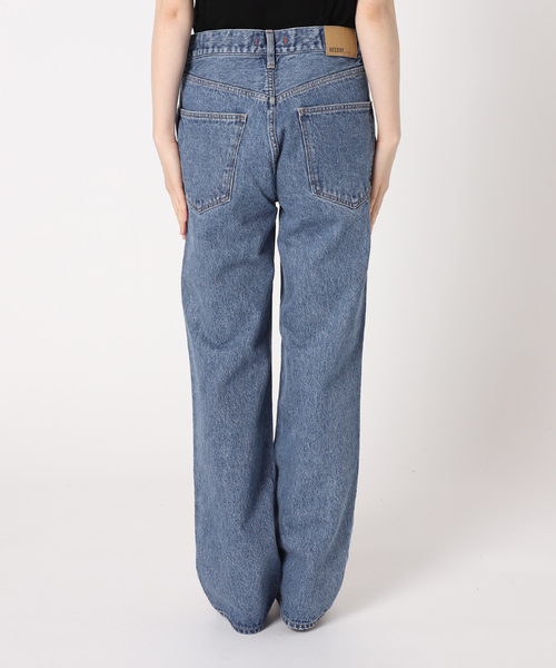 VERMEIL par iena(ヴェルメイユパーイエナ)の「【NEEDBY/二―ドバイ】HERITAGE 80's joe(デニムパンツ・レディース・ネイビー・26/27/28)」の4枚目の写真