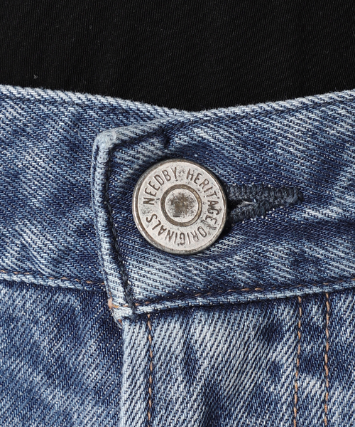VERMEIL par iena(ヴェルメイユパーイエナ)の「【NEEDBY/二―ドバイ】HERITAGE 80's joe(デニムパンツ・レディース・ネイビー・26/27/28)」の5枚目の写真