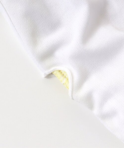 Ampersand（アンパサンド）の「チェック柄　セパレート水着_UVカット（水着・キッズ・ブラック/イエロー・100/110/120/90/80/130/140）」の18枚目の写真