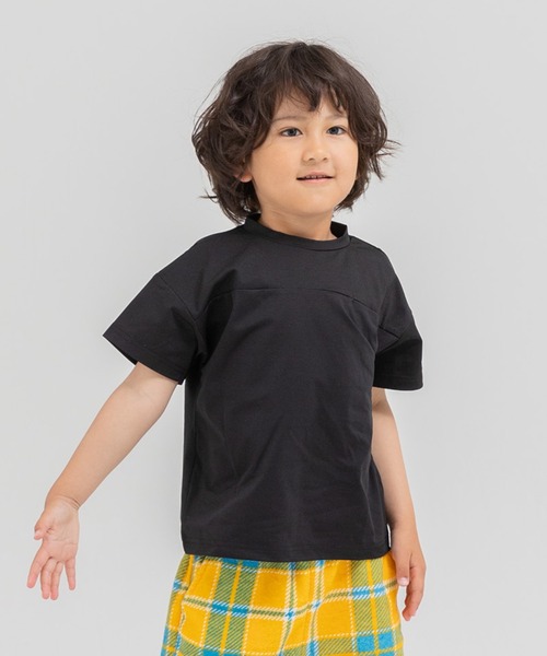 chil2(チルツー)の「ドライストレッチ 半袖Tシャツ(Tシャツ/カットソー・キッズ・ブルー/ブラック/ピンク/ホワイト/ライトグリーン・90cm/100cm/110cm/120cm/130cm/140cm/150cm/160cm)」の1枚目の写真