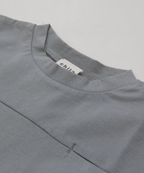 chil2(チルツー)の「ドライストレッチ 半袖Tシャツ(Tシャツ/カットソー・キッズ・ブルー/ブラック/ピンク/ホワイト/ライトグリーン・90cm/100cm/110cm/120cm/130cm/140cm/150cm/160cm)」の8枚目の写真