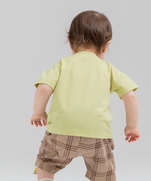 chil2(チルツー)の「ドライストレッチ 半袖Tシャツ(Tシャツ/カットソー・キッズ・ブルー/ブラック/ピンク/ホワイト/ライトグリーン・90cm/100cm/110cm/120cm/130cm/140cm/150cm/160cm)」の19枚目の写真