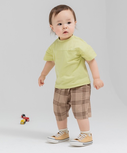 chil2(チルツー)の「ドライストレッチ 半袖Tシャツ(Tシャツ/カットソー・キッズ・ブルー/ブラック/ピンク/ホワイト/ライトグリーン・90cm/100cm/110cm/120cm/130cm/140cm/150cm/160cm)」の20枚目の写真