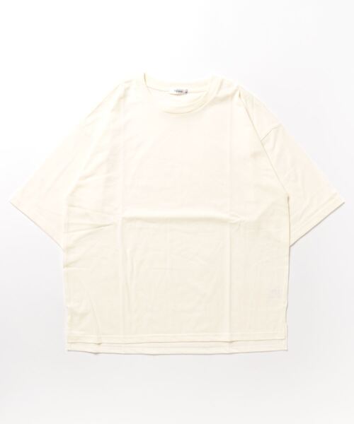 STYLEBLOCK(スタイルブロック)の「冷感加工天竺BIGTシャツ(Tシャツ/カットソー・メンズ・ブルー系その他/グリーン/ブラック/オレンジ/グレー系その他/ホワイト/チャコール/イエロー・M/L/LL)」の10枚目の写真