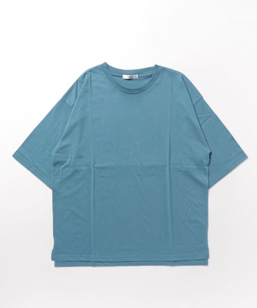 STYLEBLOCK(スタイルブロック)の「冷感加工天竺BIGTシャツ(Tシャツ/カットソー・メンズ・ブルー系その他/グリーン/ブラック/オレンジ/グレー系その他/ホワイト/チャコール/イエロー・M/L/LL)」の15枚目の写真