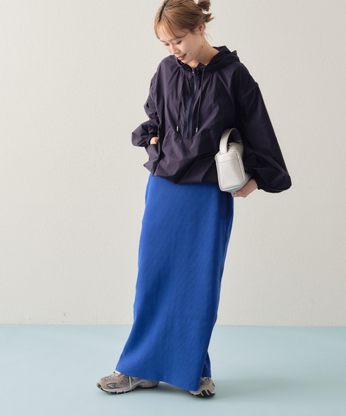 CIAOPANIC TYPY（チャオパニックティピー）の「マルチウェイナイロンオーバーサイズアノラック（ナイロンジャケット・レディース・ネイビー/ベージュ/ホワイト・ONE SIZE）」の6枚目の写真