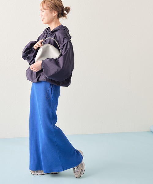 CIAOPANIC TYPY（チャオパニックティピー）の「マルチウェイナイロンオーバーサイズアノラック（ナイロンジャケット・レディース・ネイビー/ベージュ/ホワイト・ONE SIZE）」の9枚目の写真