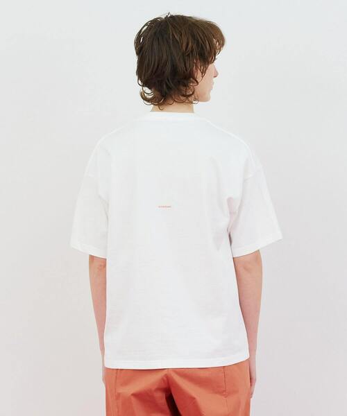 FRAPBOIS(フラボア)の「【WEB限定カラー:ホワイト×パープル、ブルー、ネイビー】テイストT(Tシャツ/カットソー・レディース・ホワイト×パープル/ピンク系その他/ブルー/ブラック/ホワイト×ピンク/ネイビー・2/1)」の8枚目の写真