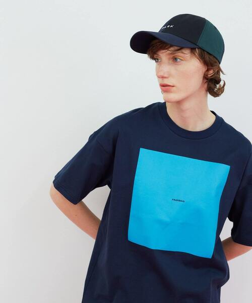 FRAPBOIS(フラボア)の「【WEB限定カラー:ホワイト×パープル、ブルー、ネイビー】テイストT(Tシャツ/カットソー・レディース・ホワイト×パープル/ピンク系その他/ブルー/ブラック/ホワイト×ピンク/ネイビー・2/1)」の10枚目の写真