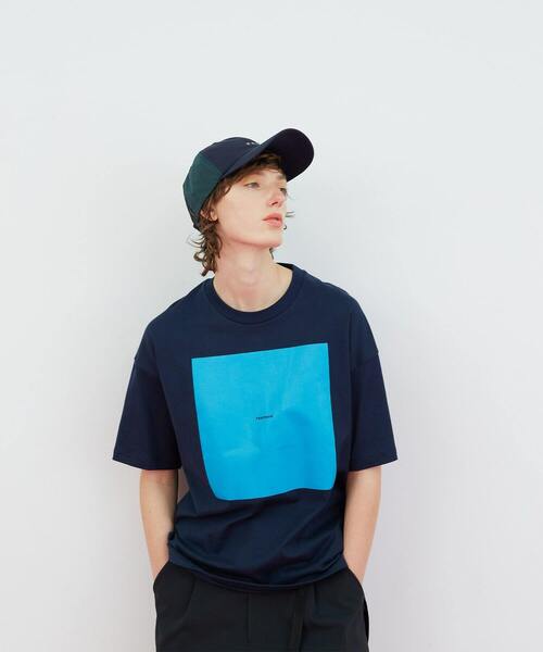 FRAPBOIS(フラボア)の「【WEB限定カラー:ホワイト×パープル、ブルー、ネイビー】テイストT(Tシャツ/カットソー・レディース・ホワイト×パープル/ピンク系その他/ブルー/ブラック/ホワイト×ピンク/ネイビー・2/1)」の11枚目の写真