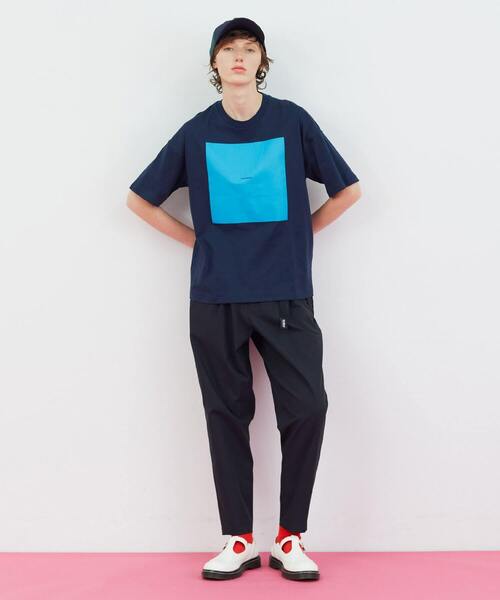 FRAPBOIS(フラボア)の「【WEB限定カラー:ホワイト×パープル、ブルー、ネイビー】テイストT(Tシャツ/カットソー・レディース・ホワイト×パープル/ピンク系その他/ブルー/ブラック/ホワイト×ピンク/ネイビー・2/1)」の13枚目の写真