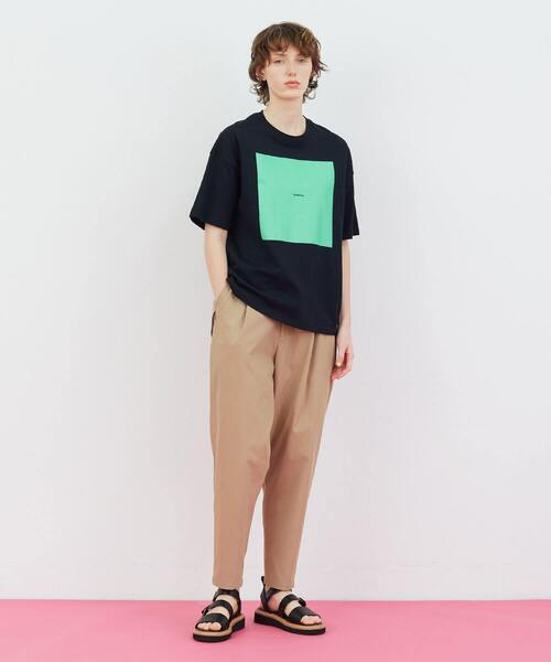 FRAPBOIS(フラボア)の「【WEB限定カラー:ホワイト×パープル、ブルー、ネイビー】テイストT(Tシャツ/カットソー・レディース・ホワイト×パープル/ピンク系その他/ブルー/ブラック/ホワイト×ピンク/ネイビー・2/1)」の15枚目の写真