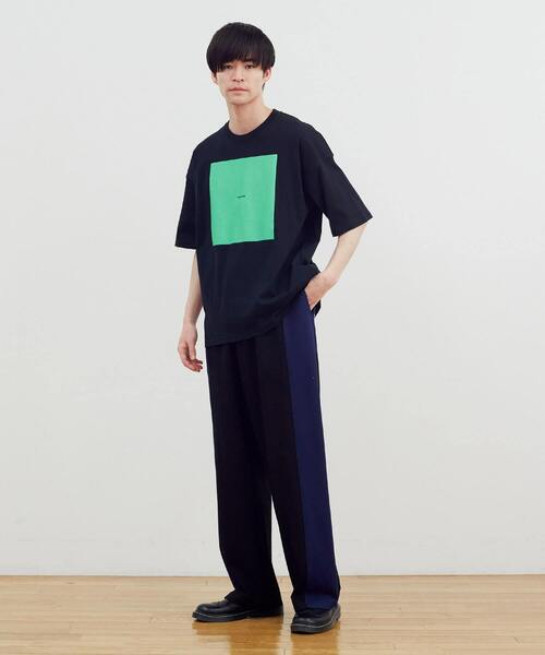 FRAPBOIS(フラボア)の「【WEB限定カラー:ホワイト×パープル、ブルー、ネイビー】テイストT(Tシャツ/カットソー・レディース・ホワイト×パープル/ピンク系その他/ブルー/ブラック/ホワイト×ピンク/ネイビー・2/1)」の19枚目の写真