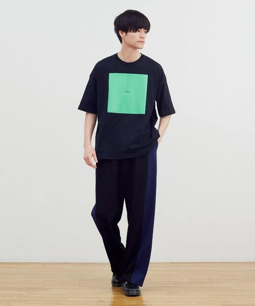 FRAPBOIS(フラボア)の「【WEB限定カラー:ホワイト×パープル、ブルー、ネイビー】テイストT(Tシャツ/カットソー・レディース・ホワイト×パープル/ピンク系その他/ブルー/ブラック/ホワイト×ピンク/ネイビー・2/1)」の20枚目の写真