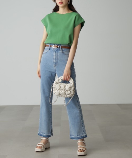 FREE'S MART（フリーズマート）の「◆2ラインチューブサンダル（サンダル・レディース・ブラウン/ホワイト/ブラック・SMALL/MEDIUM）」の10枚目の写真