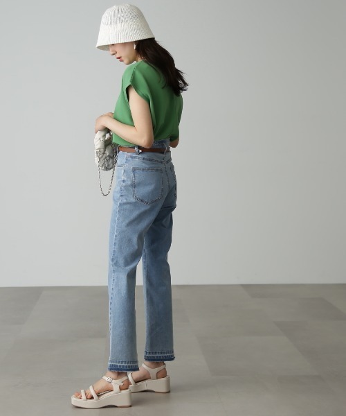 FREE'S MART（フリーズマート）の「◆2ラインチューブサンダル（サンダル・レディース・ブラウン/ホワイト/ブラック・SMALL/MEDIUM）」の12枚目の写真