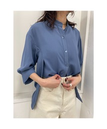 stand collar shirt(スタンドカラーシャツ)