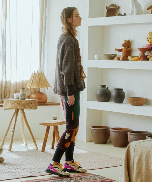 bedsidedrama（ベットサイドドラマ）の「bedsidedrama/ベッドサイドドラマ/Home Sweater Pullover(A)（ニット/セーター・レディース・ブラウン/ブラック・1/2）」の7枚目の写真