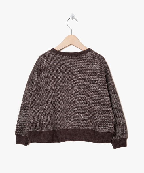 bedsidedrama（ベットサイドドラマ）の「bedsidedrama/ベッドサイドドラマ/Home Sweater Pullover(A)（ニット/セーター・レディース・ブラウン/ブラック・1/2）」の11枚目の写真