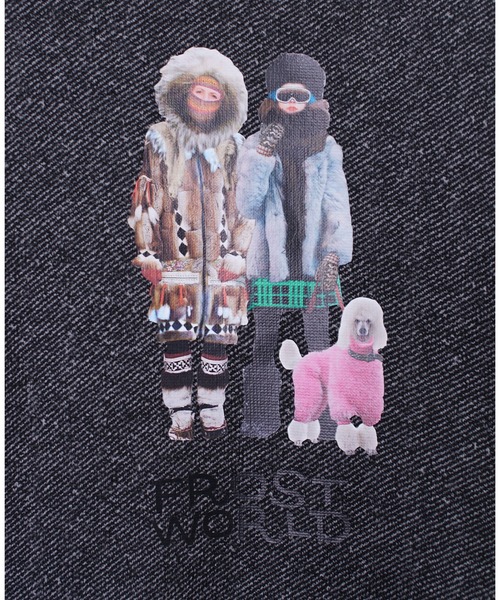 bedsidedrama（ベットサイドドラマ）の「bedsidedrama/ベッドサイドドラマ/Home Sweater Pullover(A)（ニット/セーター・レディース・ブラウン/ブラック・1/2）」の9枚目の写真