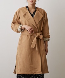 OandI（オーアンドアイ）の「グログランノーカラーコート（ノーカラーコート）」