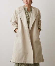 OandI（オーアンドアイ）の「グログランノーカラーコート（ノーカラーコート）」