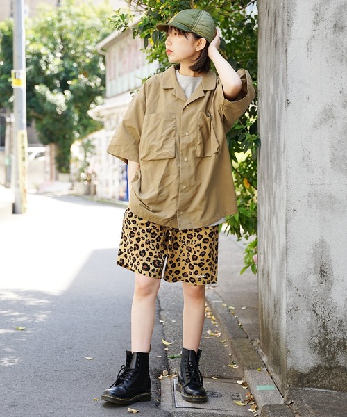 WILD THINGS（ワイルドシングス）の「WILD THINGS/ワイルドシングス SUPPLEX CAMP SHIRT シャツ（シャツ/ブラウス・メンズ・ブラック/ベージュ/オリーブ・M/L/XL）」の17枚目の写真